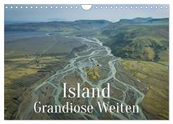 Island – Grandiose Weiten (Wandkalender 2024 DIN A4 quer), CALVENDO Monatskalender von X Tagen um die Welt,  In