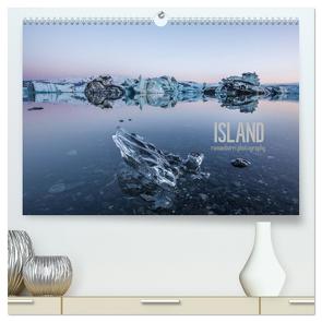 Island (hochwertiger Premium Wandkalender 2024 DIN A2 quer), Kunstdruck in Hochglanz von Burri,  Roman