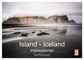 Island – Iceland Impressionen (Wandkalender 2024 DIN A2 quer), CALVENDO Monatskalender von Photography,  Silly