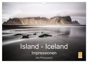 Island – Iceland Impressionen (Wandkalender 2024 DIN A3 quer), CALVENDO Monatskalender von Photography,  Silly