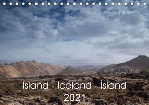 Island – Iceland – Ísland (Tischkalender 2021 DIN A5 quer) von Hiob,  Astrid