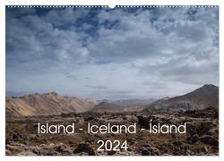 Island – Iceland – Ísland (Wandkalender 2024 DIN A2 quer), CALVENDO Monatskalender von Hiob,  Astrid