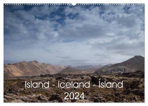 Island – Iceland – Ísland (Wandkalender 2024 DIN A2 quer), CALVENDO Monatskalender von Hiob,  Astrid