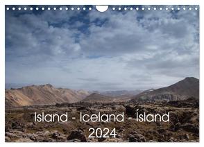 Island – Iceland – Ísland (Wandkalender 2024 DIN A4 quer), CALVENDO Monatskalender von Hiob,  Astrid