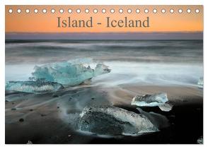 Island – Iceland (Tischkalender 2024 DIN A5 quer), CALVENDO Monatskalender von Grosskopf,  Rainer