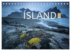 Island Impressionen von Armin Fuchs (Tischkalender 2024 DIN A5 quer), CALVENDO Monatskalender von Fuchs,  Armin