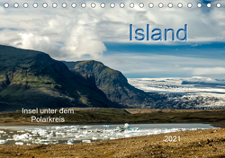 Island – Insel unter dem Polarkreis (Tischkalender 2021 DIN A5 quer) von Pompsch,  Heinz