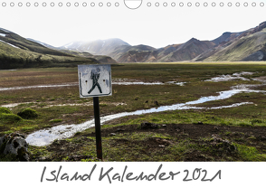 Island Kalender 2021 (Wandkalender 2021 DIN A4 quer) von Heller,  Mario