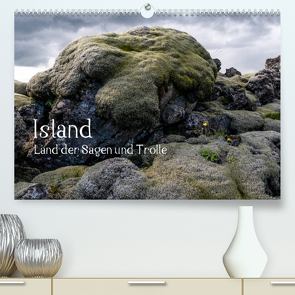 Island – Land der Sagen und Trolle (Premium, hochwertiger DIN A2 Wandkalender 2022, Kunstdruck in Hochglanz) von Schwind,  Thomas