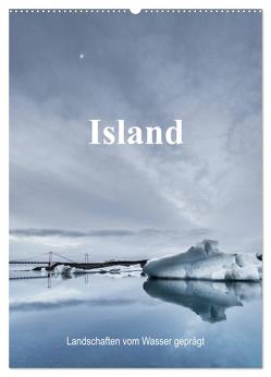 Island – Landschaften vom Wasser geprägt (Wandkalender 2024 DIN A2 hoch), CALVENDO Monatskalender von Sulima,  Dirk