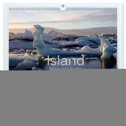 Island Natur pur (hochwertiger Premium Wandkalender 2024 DIN A2 quer), Kunstdruck in Hochglanz von Seiler,  Manuela