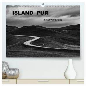 Island pur (hochwertiger Premium Wandkalender 2024 DIN A2 quer), Kunstdruck in Hochglanz von Irmer,  Roswitha