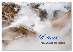 Island – rauhe Schönheit zum Verlieben (Wandkalender 2024 DIN A3 quer), CALVENDO Monatskalender von Hirscher,  Jacqueline