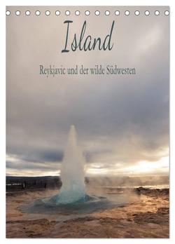 Island – Reykjavic und der wilde Südwesten (Tischkalender 2024 DIN A5 hoch), CALVENDO Monatskalender von und Philipp Kellmann,  Stefanie