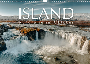 Island – Rundreise im Oktober (Wandkalender 2023 DIN A3 quer) von Schöb,  Monika