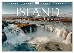 Island – Rundreise im Oktober (Wandkalender 2024 DIN A4 quer), CALVENDO Monatskalender von Schöb,  Monika