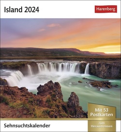 Island Sehnsuchtskalender 2024 von Rainer Großkopf