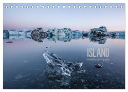 Island (Tischkalender 2024 DIN A5 quer), CALVENDO Monatskalender von Burri,  Roman