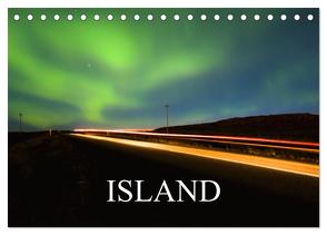 Island (Tischkalender 2024 DIN A5 quer), CALVENDO Monatskalender von Luedke,  Sebastian