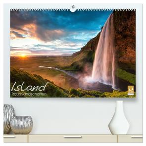 ISLAND – Traumlandschaften (hochwertiger Premium Wandkalender 2024 DIN A2 quer), Kunstdruck in Hochglanz von Schratz blendeneffekte.de,  Oliver