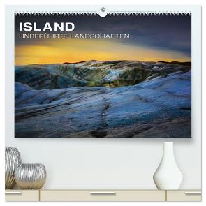Island – Unberührte Landschaften (hochwertiger Premium Wandkalender 2024 DIN A2 quer), Kunstdruck in Hochglanz von Paul Kaiser,  Frank