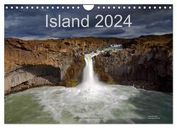 Island (Wandkalender 2024 DIN A4 quer), CALVENDO Monatskalender von Dauerer,  Jörg