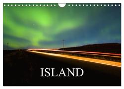 Island (Wandkalender 2024 DIN A4 quer), CALVENDO Monatskalender von Luedke,  Sebastian