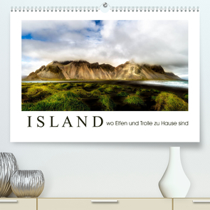 Island wo Elfen und Trolle zuhause sind (Premium, hochwertiger DIN A2 Wandkalender 2022, Kunstdruck in Hochglanz) von Sulima,  Dirk