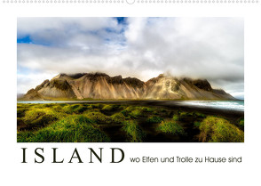 Island wo Elfen und Trolle zuhause sind (Wandkalender 2023 DIN A2 quer) von Sulima,  Dirk