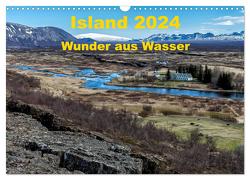 Island – Wunder aus Wasser (Wandkalender 2024 DIN A3 quer), CALVENDO Monatskalender von Dumont,  Andreas