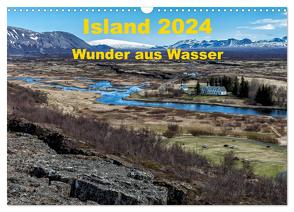 Island – Wunder aus Wasser (Wandkalender 2024 DIN A3 quer), CALVENDO Monatskalender von Dumont,  Andreas