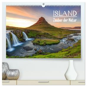 ISLAND – Zauber der Natur (hochwertiger Premium Wandkalender 2024 DIN A2 quer), Kunstdruck in Hochglanz von Büchler und Christine Berkhoff,  Martin