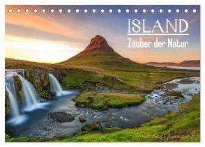 ISLAND – Zauber der Natur (Tischkalender 2024 DIN A5 quer), CALVENDO Monatskalender von Büchler und Christine Berkhoff,  Martin