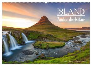ISLAND – Zauber der Natur (Wandkalender 2024 DIN A2 quer), CALVENDO Monatskalender von Büchler und Christine Berkhoff,  Martin