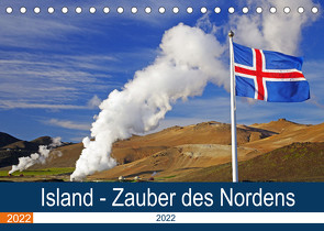 Island – Zauber des Nordens (Tischkalender 2022 DIN A5 quer) von Pantke,  Reinhard