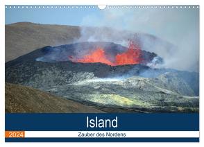 Island – Zauber des Nordens (Wandkalender 2024 DIN A3 quer), CALVENDO Monatskalender von Pantke,  Reinhard