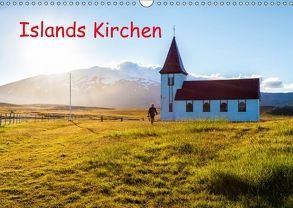 Islands Kirchen (Wandkalender 2018 DIN A3 quer) von Klesse,  Andreas