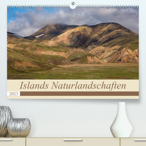 Islands Naturlandschaften (Premium, hochwertiger DIN A2 Wandkalender 2023, Kunstdruck in Hochglanz) von Jürgens,  Olaf
