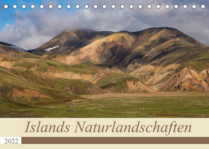 Islands Naturlandschaften (Tischkalender 2022 DIN A5 quer) von Jürgens,  Olaf