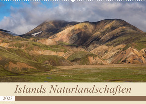 Islands Naturlandschaften (Wandkalender 2023 DIN A2 quer) von Jürgens,  Olaf