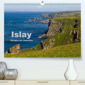 Islay, Königin der Hebriden (Premium, hochwertiger DIN A2 Wandkalender 2022, Kunstdruck in Hochglanz) von Uppena (GdT),  Leon