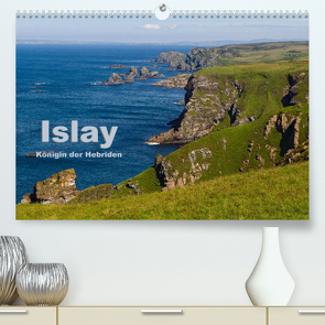 Islay, Königin der Hebriden (Premium, hochwertiger DIN A2 Wandkalender 2023, Kunstdruck in Hochglanz) von Uppena (GdT),  Leon