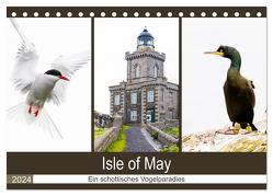 Isle of May – Ein schottisches Vogelparadies (Tischkalender 2024 DIN A5 quer), CALVENDO Monatskalender von Webeler,  Janita