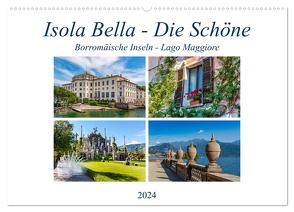 Isola Bella – Die Schöne (Wandkalender 2024 DIN A2 quer), CALVENDO Monatskalender von Di Chito,  Ursula