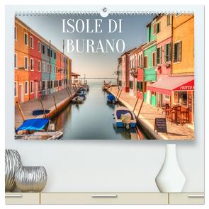 Isole di Burano (hochwertiger Premium Wandkalender 2024 DIN A2 quer), Kunstdruck in Hochglanz von Haas Photography,  Sascha