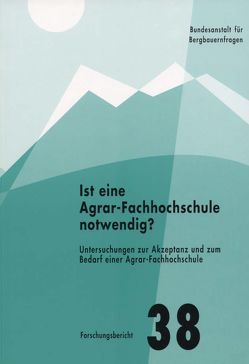 Ist eine Agrar-Fachhochschule notwendig? von Hoppichler,  Josef