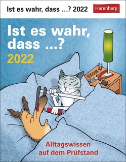 Ist es wahr, dass …? Kalender 2022 von Breitenfeldt,  Tom, Harenberg, Stein,  Martina