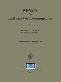 IS=Tafel für Luft und Verbrennungsgase von Lutz,  Otto, Wolf,  Friedrich
