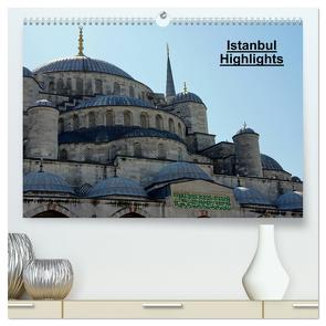 Istanbul Highlights (hochwertiger Premium Wandkalender 2024 DIN A2 quer), Kunstdruck in Hochglanz von Schneid,  Thomas