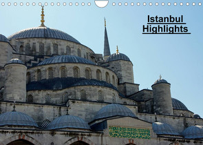 Istanbul Highlights (Wandkalender 2023 DIN A4 quer) von Schneid,  Thomas